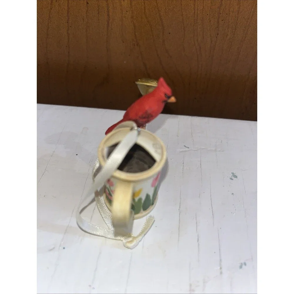 Hallmark Thirsty Cardinal 2004 Marjolein Bastin Natures Sketchbook Ornament Bird